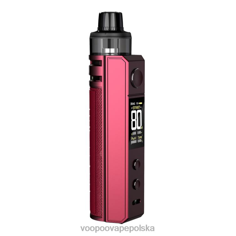 VOOPOO DRAG H80S zestaw pod śliwkowa czerwień R8680154 | VOOPOO Vape Mod Polska